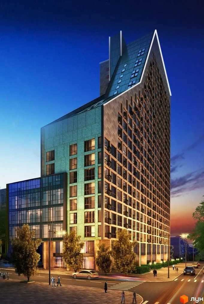 Аренда квартиры 125m² пенхаус в два уровня ЖК"Hoffmann Haus"