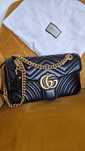Torebka Gucci Marmont, skóra, skórzana, luksusowa