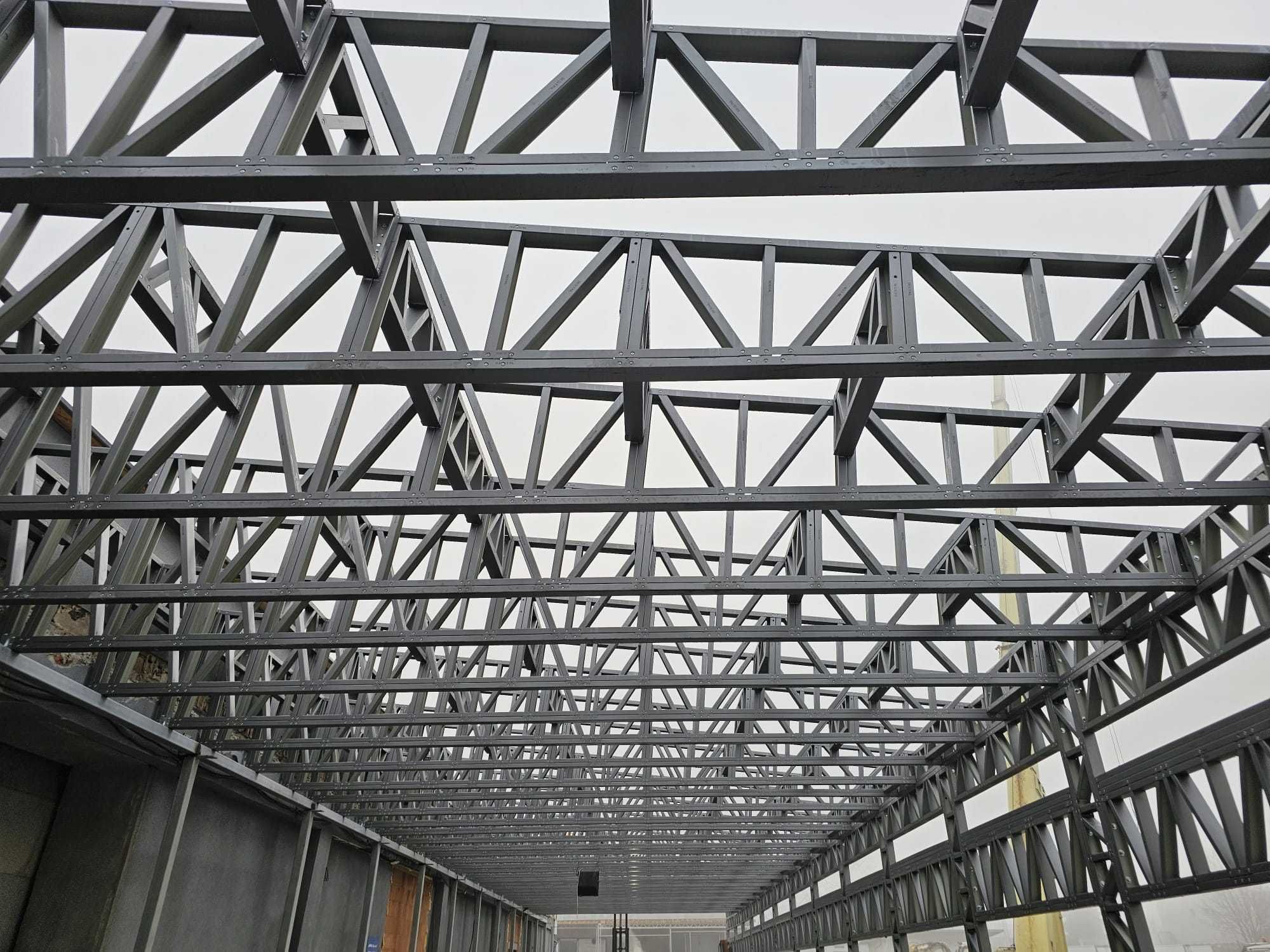 Wiązar dachowy Kratownica 8M lekka konstrukcja ocynkowana