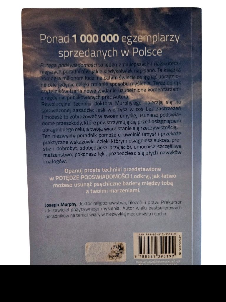 Potęga podświadomości Joseph Murphy +Gratis