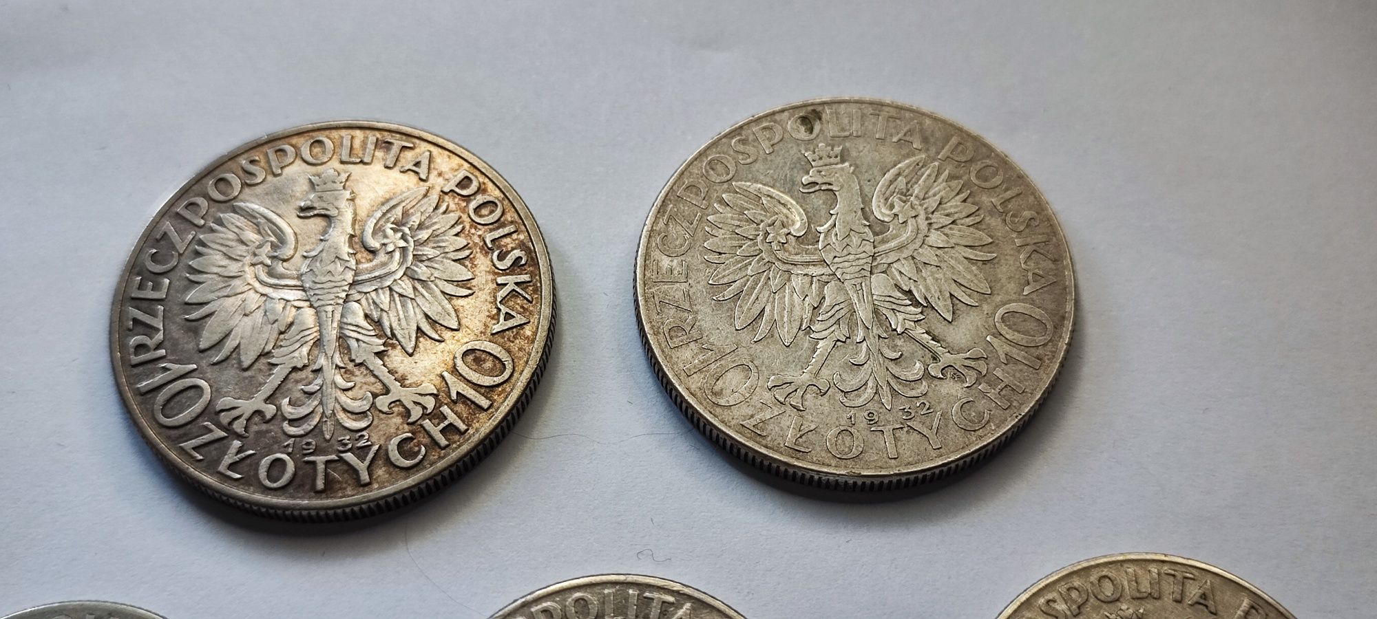 Zestaw monet IIRP Polonia 10 zł 5zl 2zl 9 szt