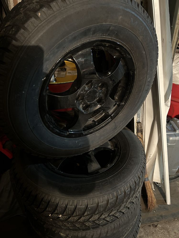 Диски Nissan x trail R15 5*114,3 з гумою