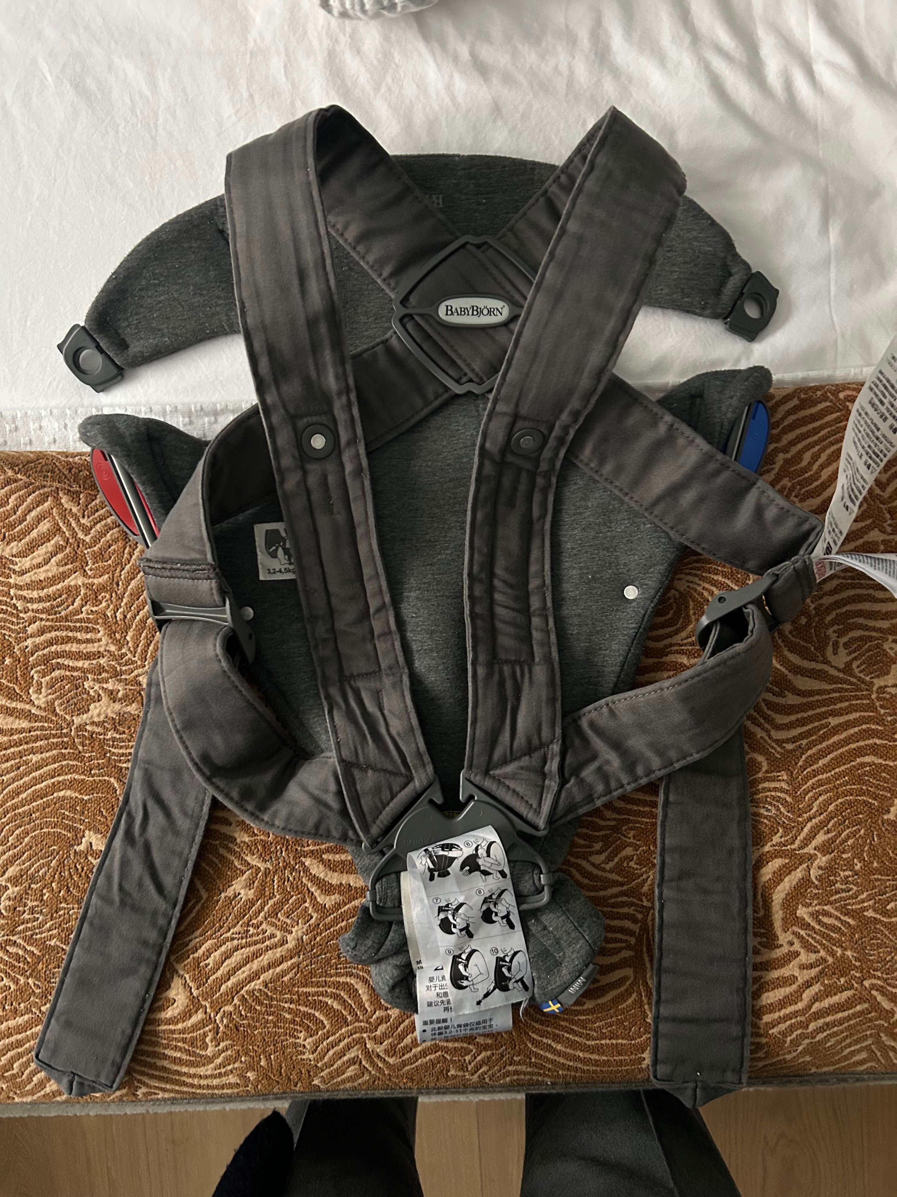 Mochila porta bebés Cinza Babybjörn