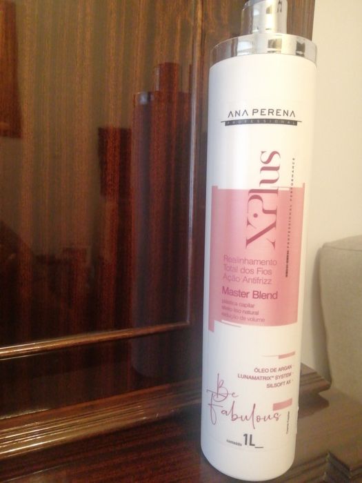 Produto profissional de alisamento cabelo