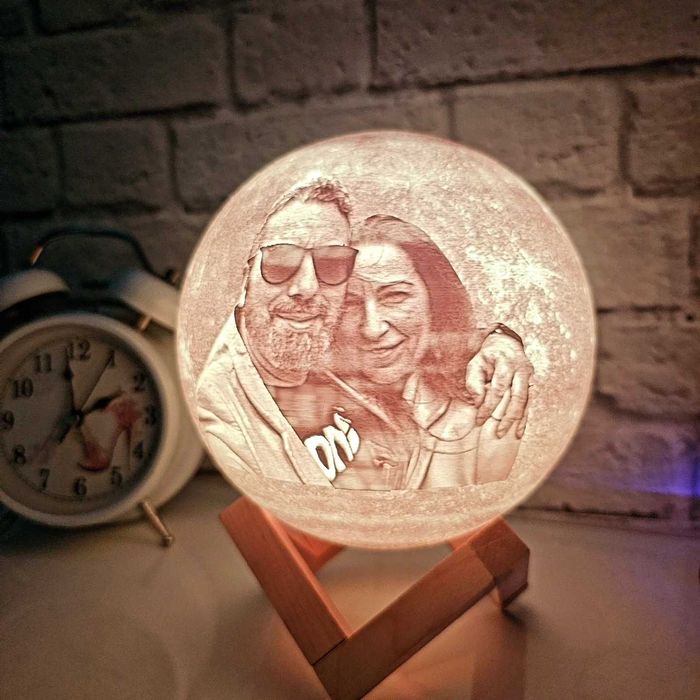 Candeeiros impressão 3D com fotografias