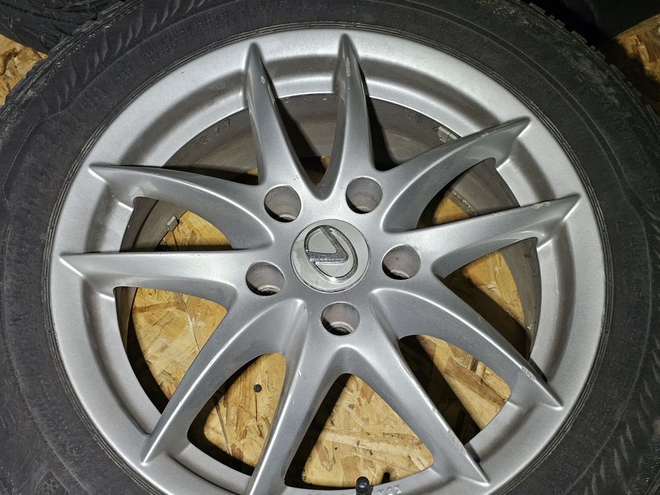 Alufelgi Lexus 7.0x16 ET40  5x114,3 mm Ronal komplet + opony zimowe