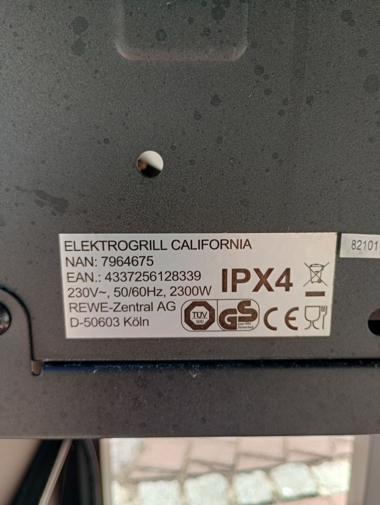 Gril elektryczny california