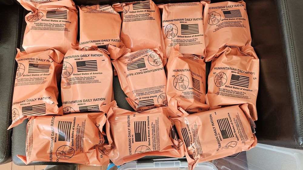 MRE - Meal Ready to Eat (Razão Individual de Combate) Americana USA