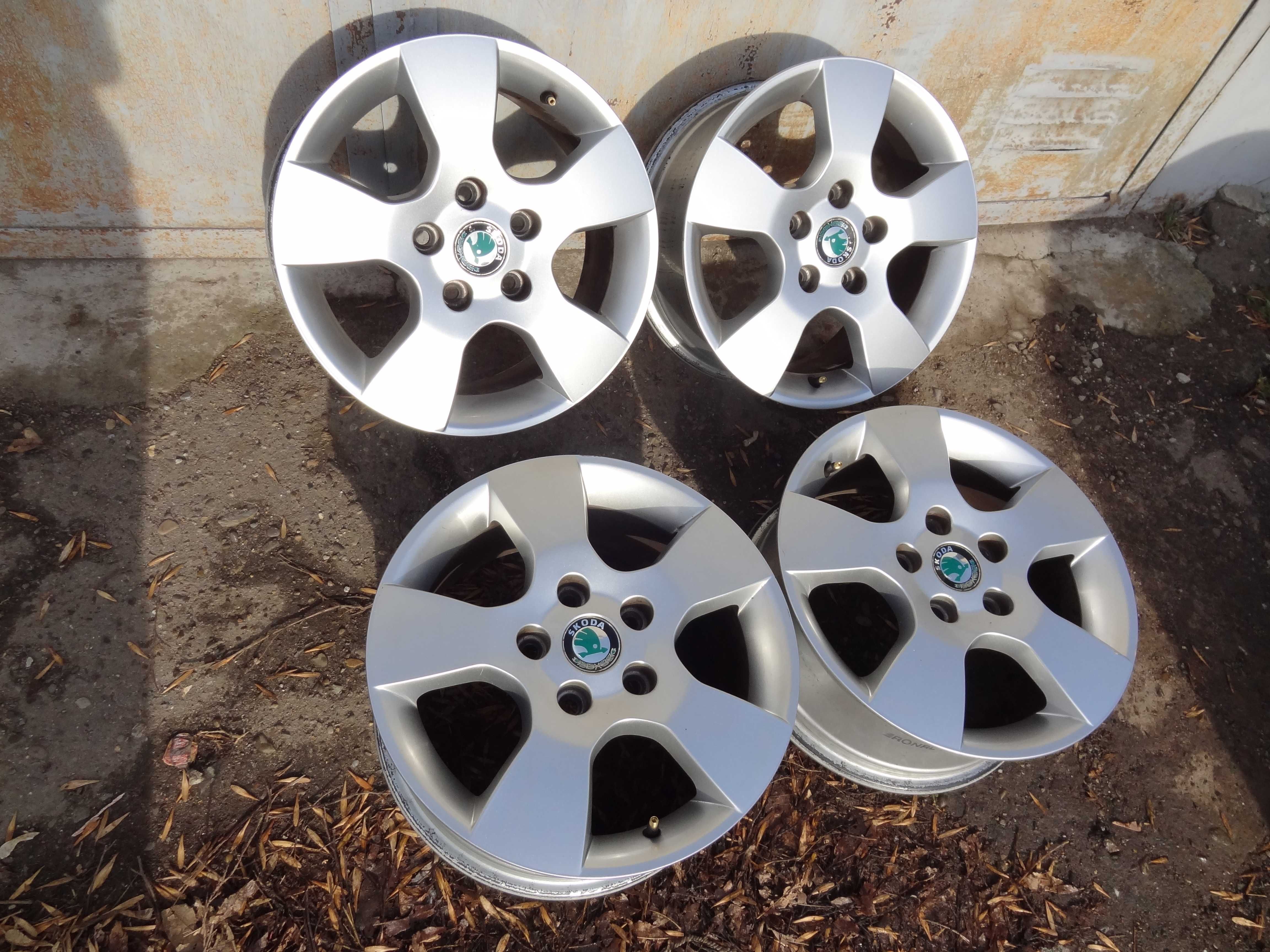 Диски R15 SKODA 5x112 - 4шт. - 15 SKODA ШКОДА VW есть другие