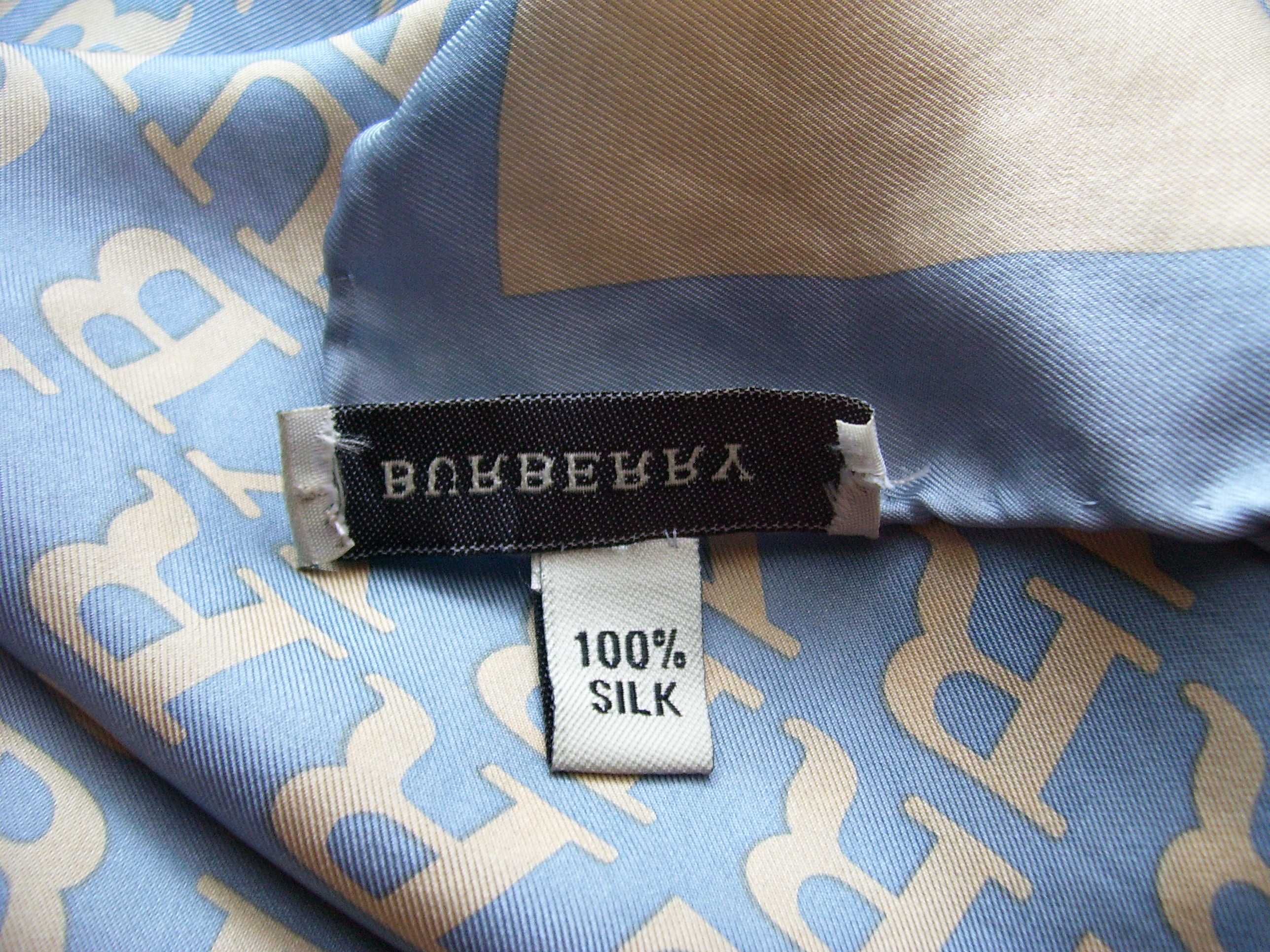Apaszka Burberry -vintage -jedwab