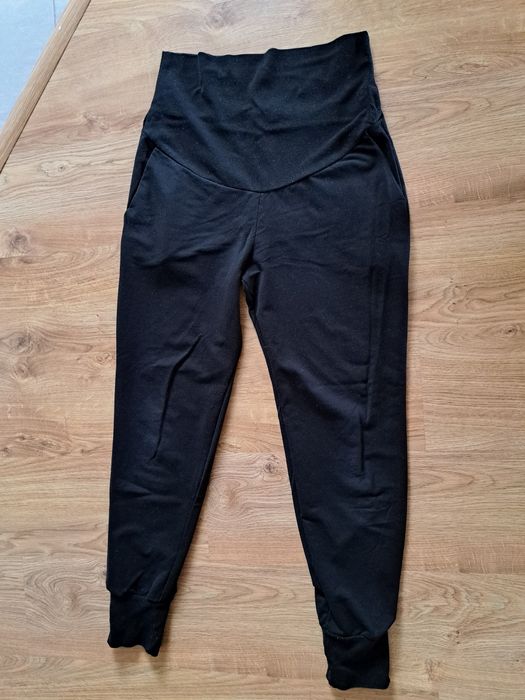 Ciążowe spodnie dresowe/ jogger H&M rozmiar M czarne