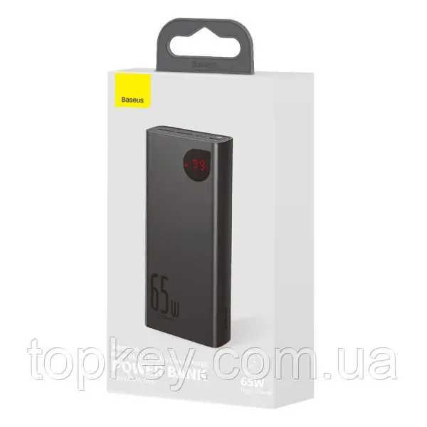 Baseus Adaman Metal 20000 mAh 65W  Павербанк для зарядки ноутбуков