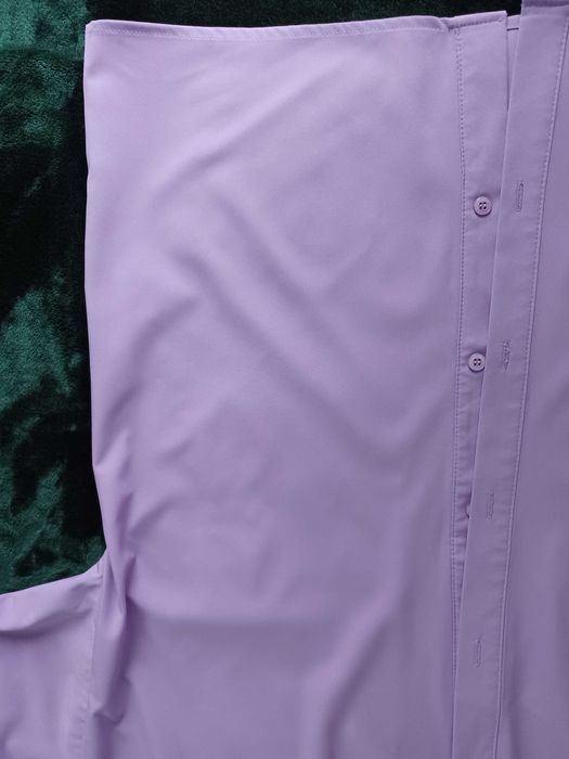 Fioletowa koszula oversize Varlesca