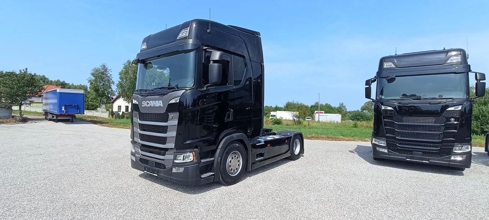 Scania S 450 STANDARD KLIMA POSTOJOWA ZABUDOWY MIĘDZYOSIOWE  Xenon Led