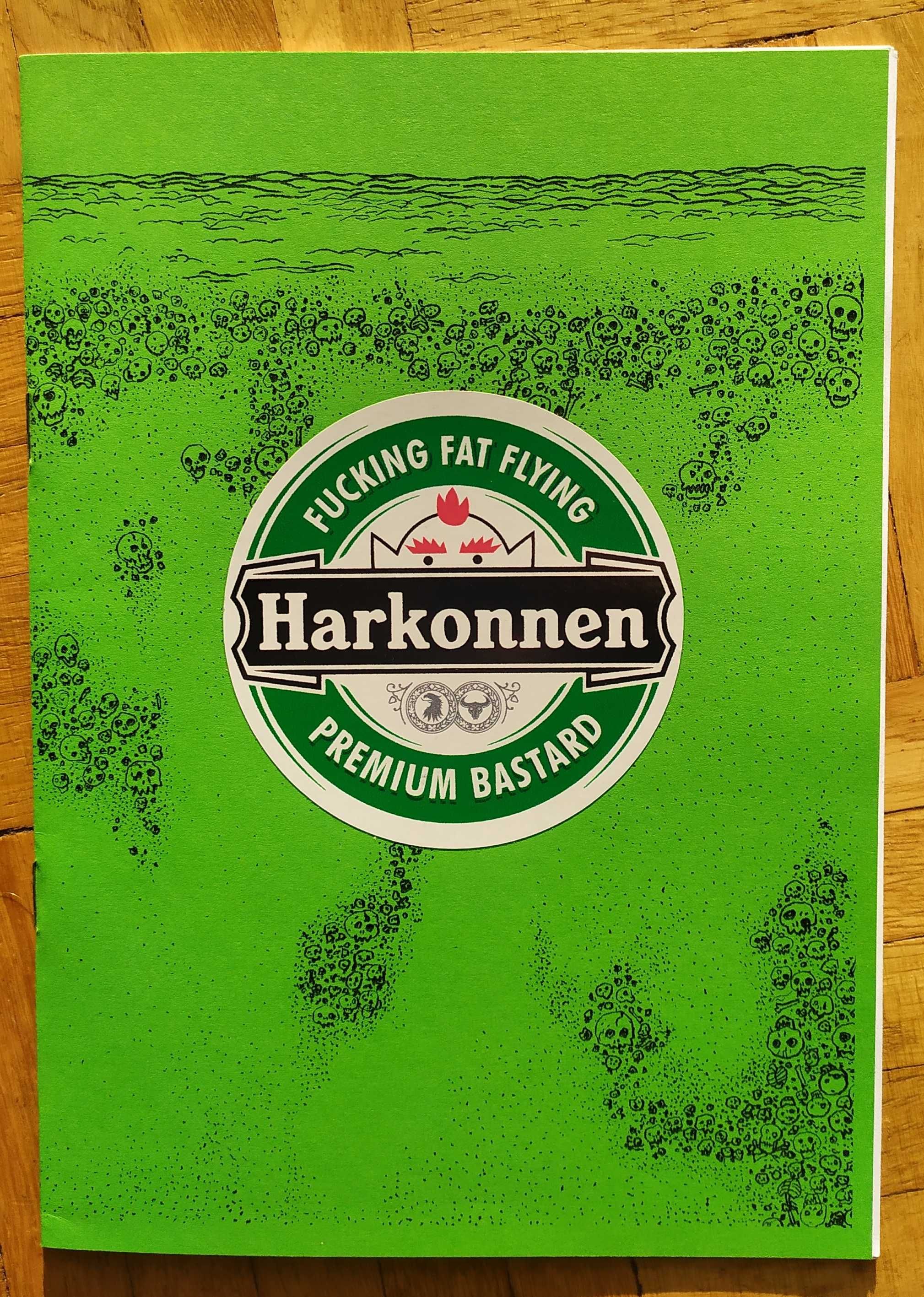 HARKONNEN Fucking Fat Flying Bastard nakład: 130 numerowany Kowalczuk