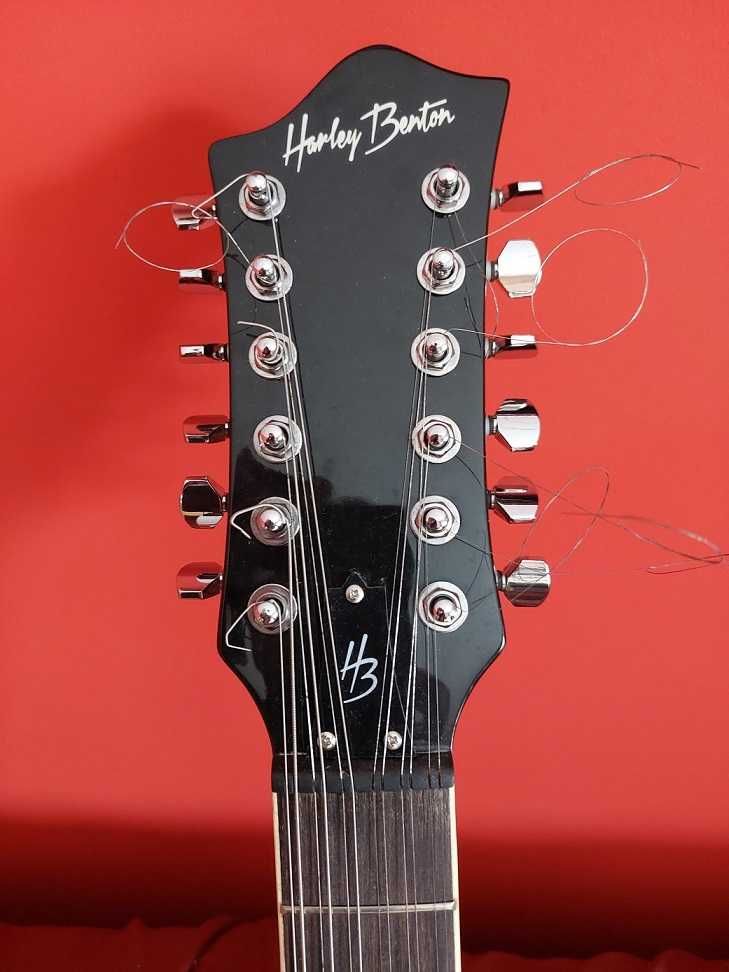 Guitarra electrica 12 cordas Harley Benton