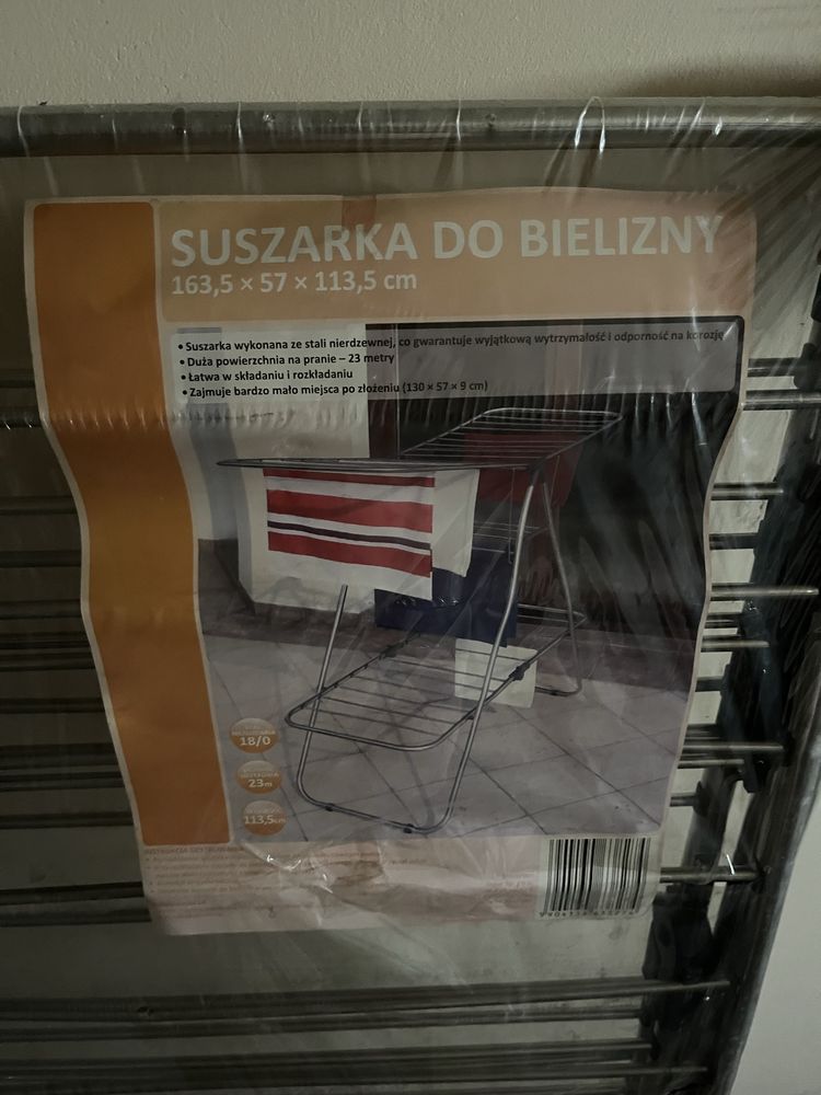 Suszarka na pranie aluminiowa 23m
