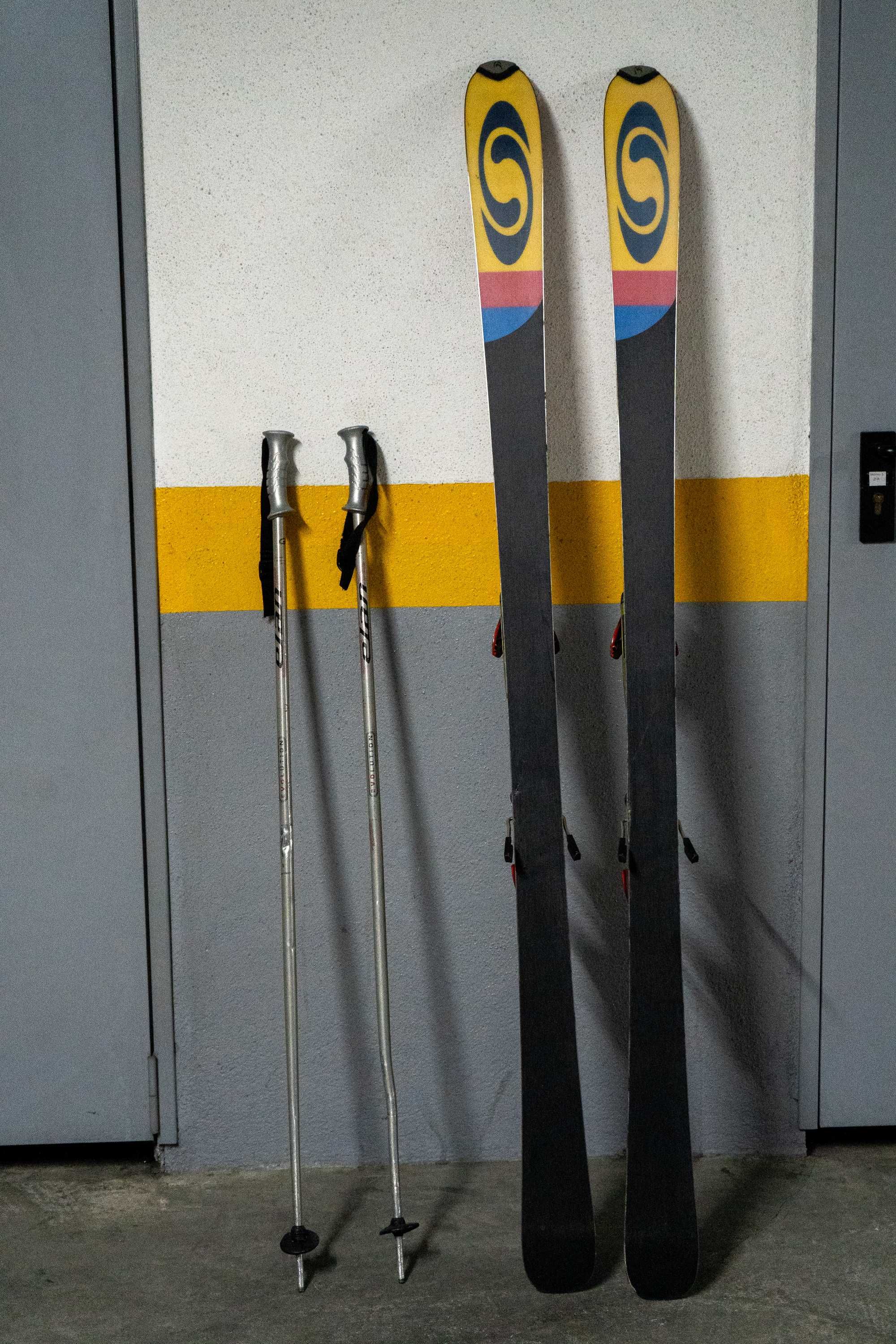 Skis Salomon Crossmax 10 com 1.70m