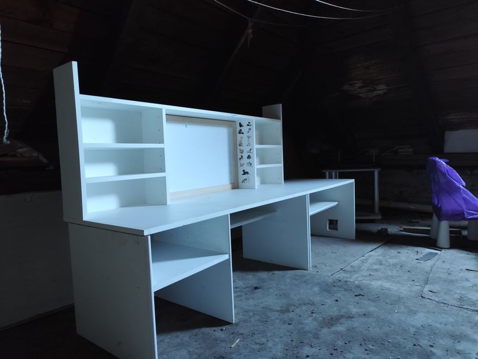 Biurko dziecięce,duże ,dwuoosobowe