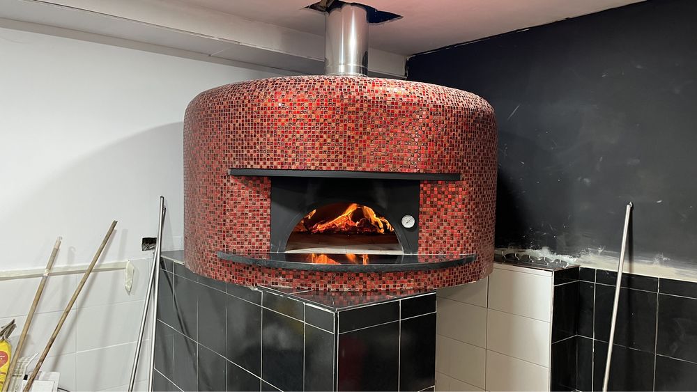Forno isolado para pizaria
