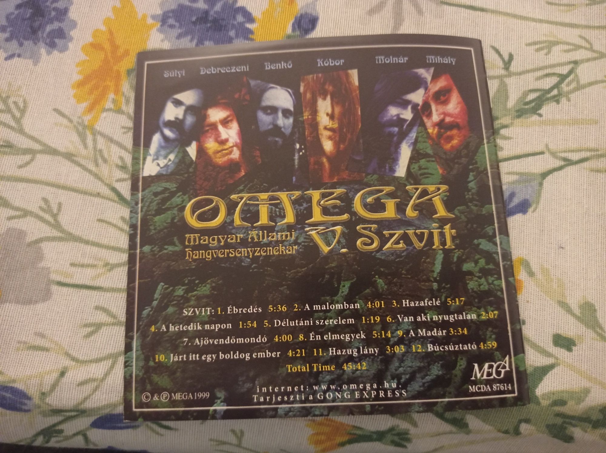 Omega - 5 Szvit CD