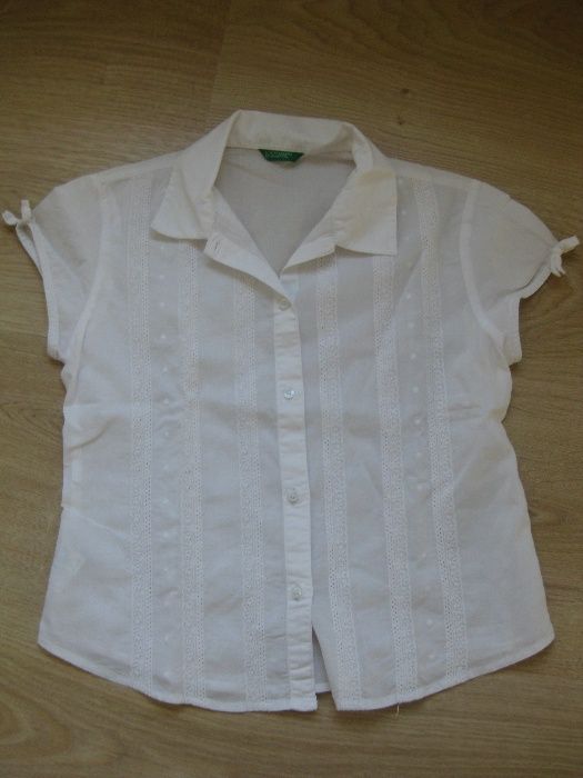 2 camisinhas 5/7 (Benetton/Lefties)