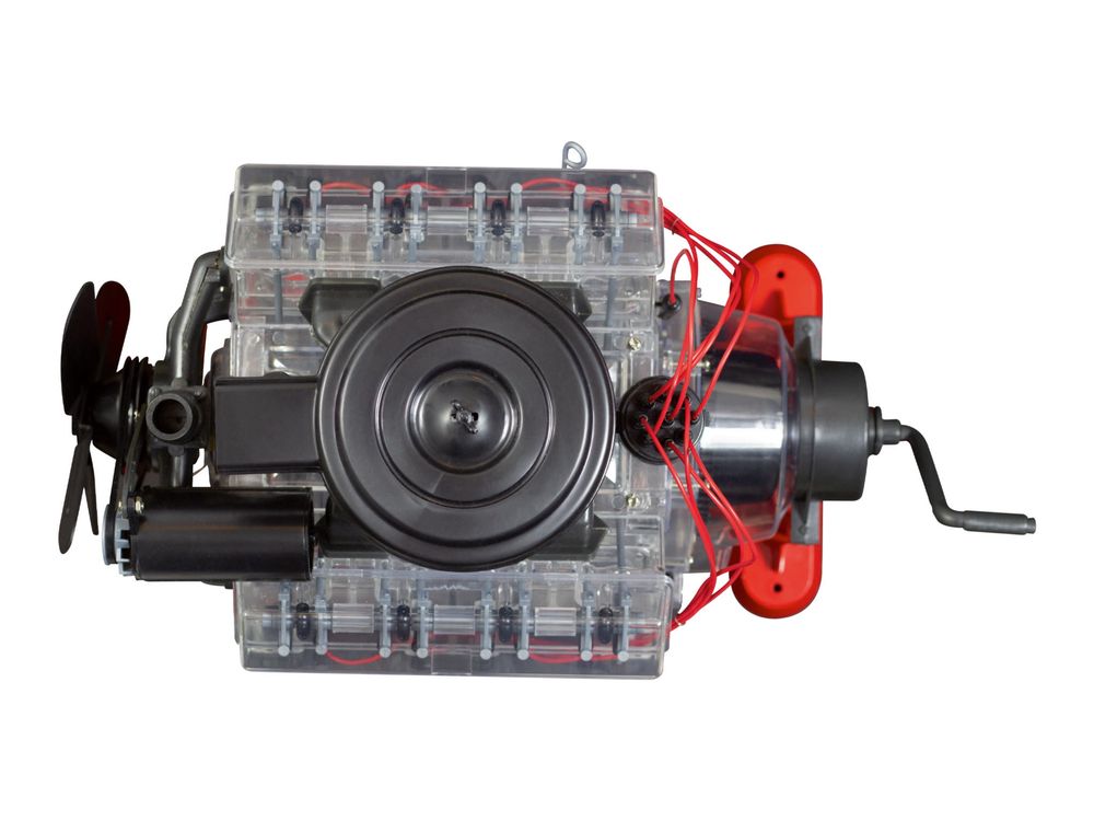 SILNIK model 1/4 Revell 00460 VISIBLE V-8 ENGINE