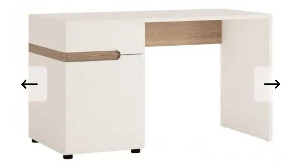 Biurko używane białe