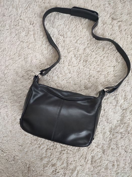 Стильна шкіряна сумка на плече, крос-боді Vera Pelle, made in Ital