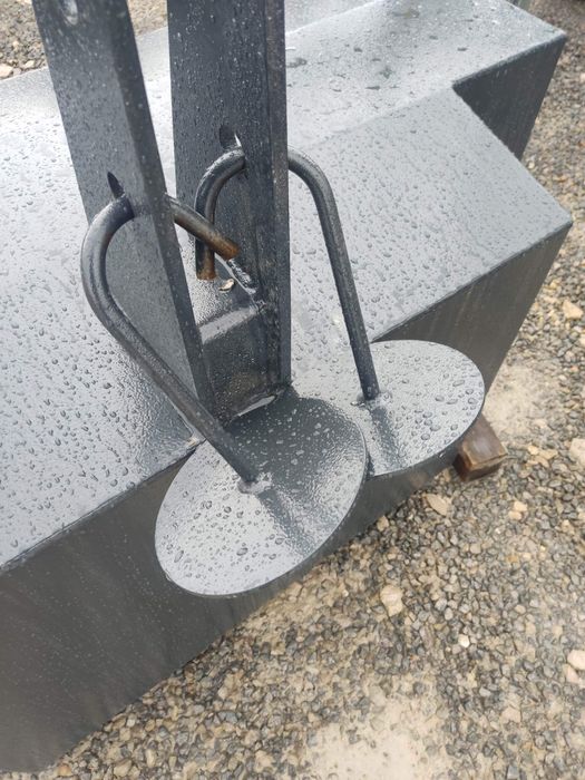 SOLIDNY obciążnik do ciągnika Metal-technik 500/1500 balast Dowóz