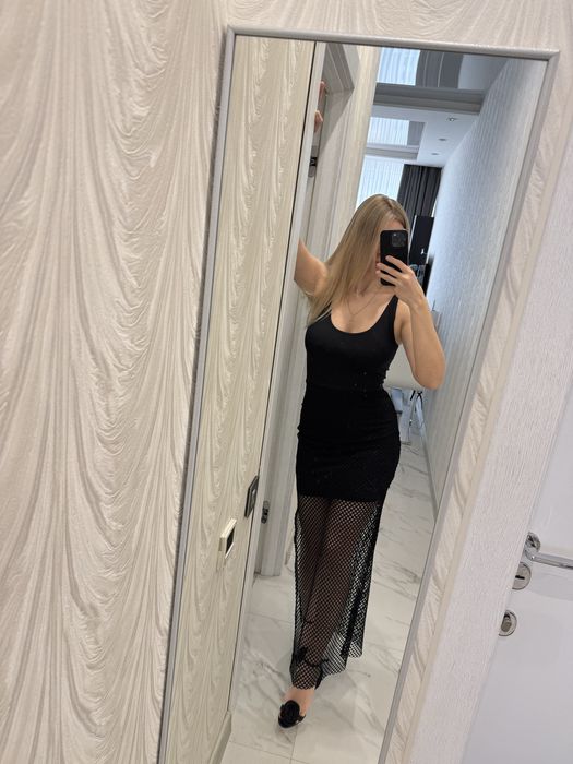 Платье летнее сетка