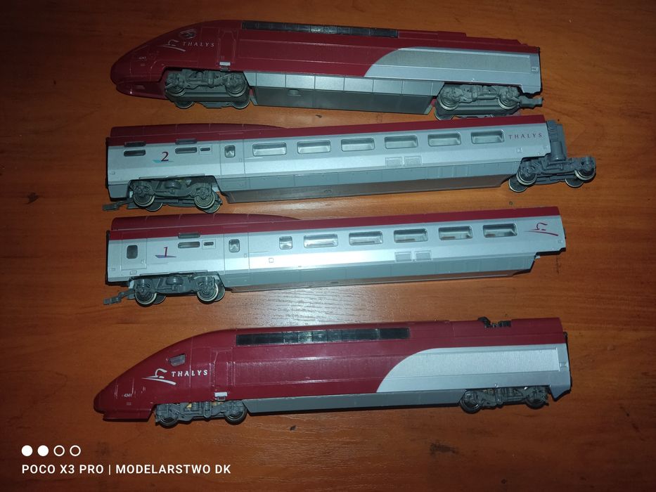 Mehano jak Piko zestaw szybkiej kolei skala H0 1:87 kolejka makieta