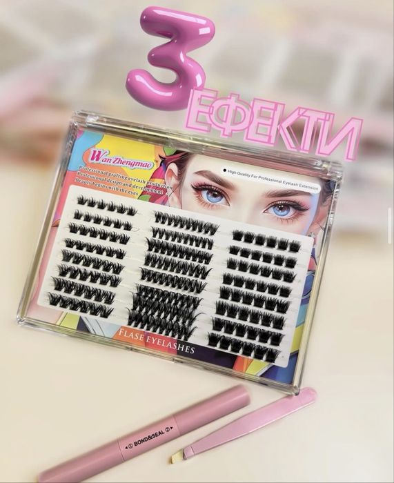 Пучков/накладні вії