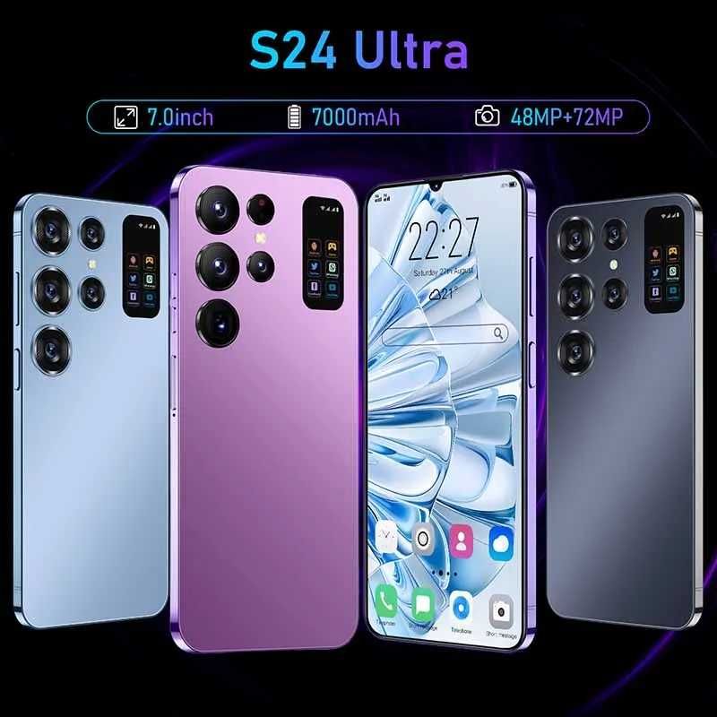 S24 Ultra 5G Dual sim - Black / Діагональ 7" 16/512 - Китай