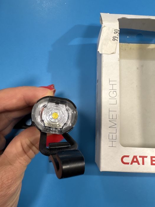 Lampka Cateye Duplex SL-LD400 na kask podwójna