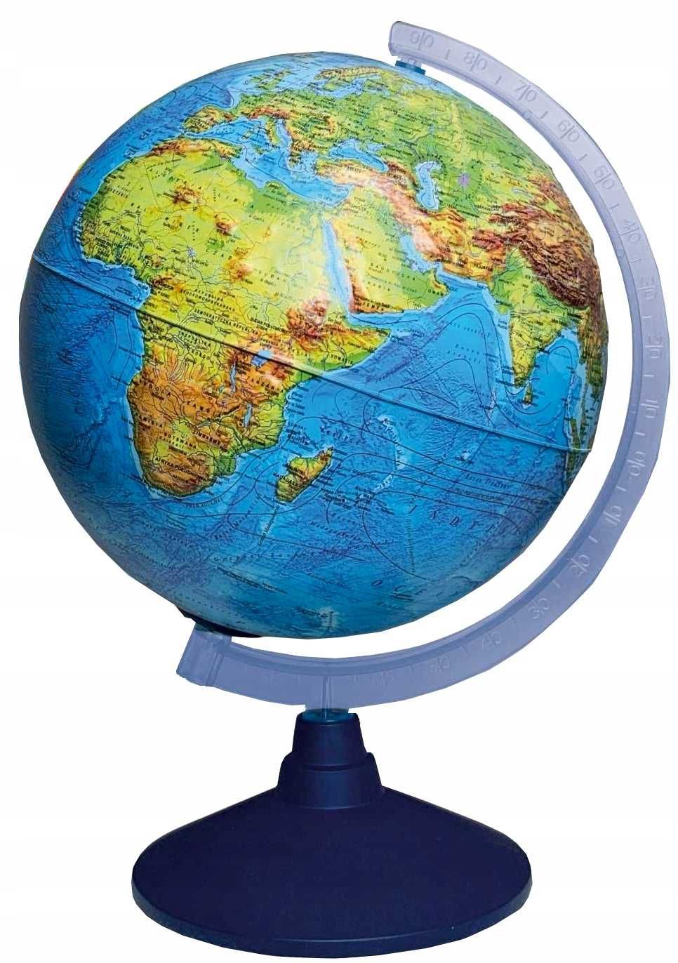 Globus Świecący 3D Alldoro fizyczny śr. 25 cm