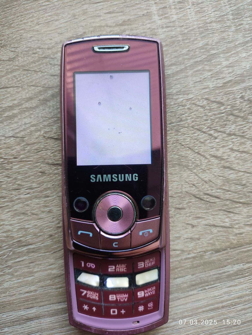 Телефон б/у Samsung, слайдер
