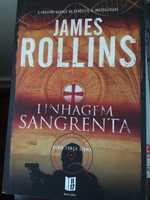 Linhagem Sangrenta, Livro de Bolso de James Rollins, portes grátis