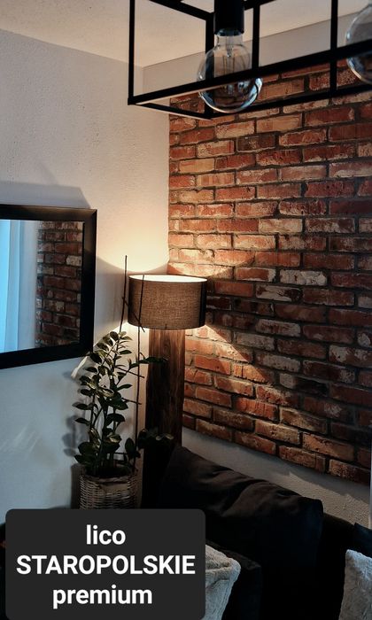PROMOCJA Cegła na ścianę płytki z cegły LOFT lico cięte rozbiórkowa
