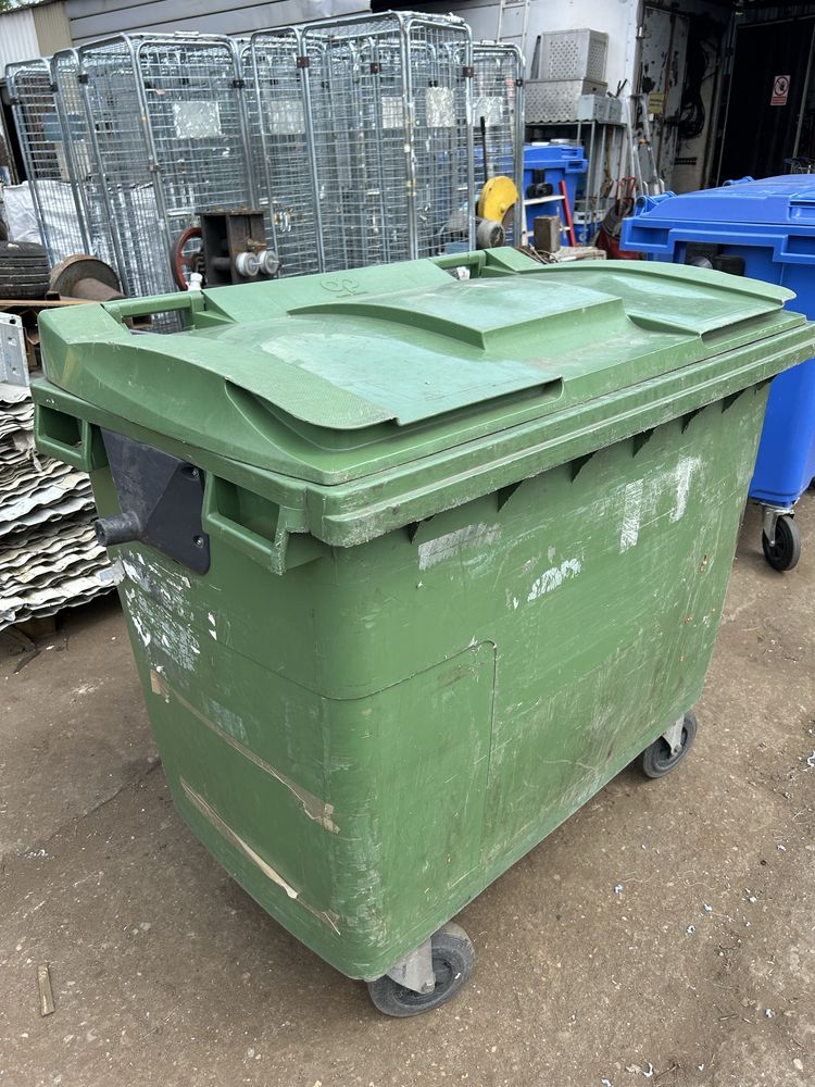 Kosz na śmieci 660l pojemnik na odpady WEBER , śmietnik 1100l 350