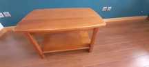 Mesa de "centro estilo Cerne" em madeira maciça