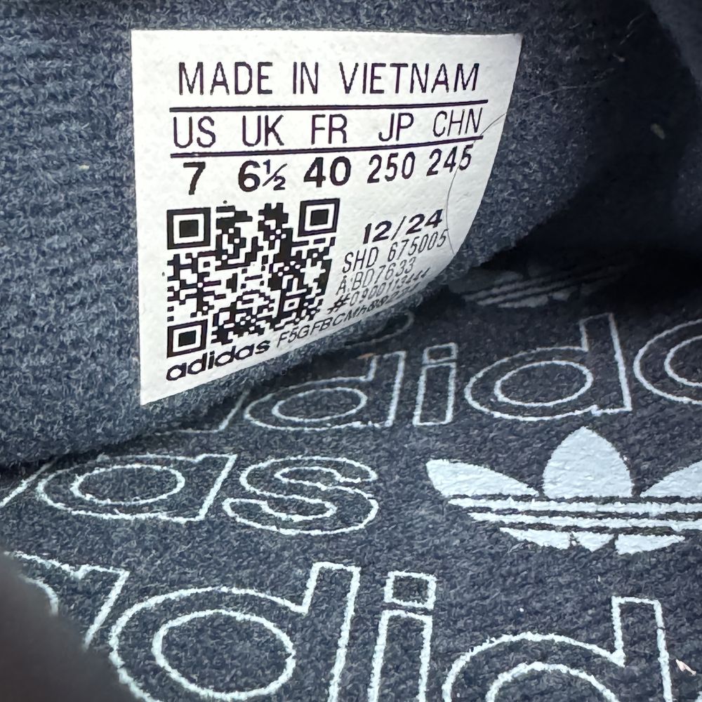 Сині шкіряні кросівки Adidas Spezial IH8011 ОРИГІНАЛ 100% 38.5/40 р