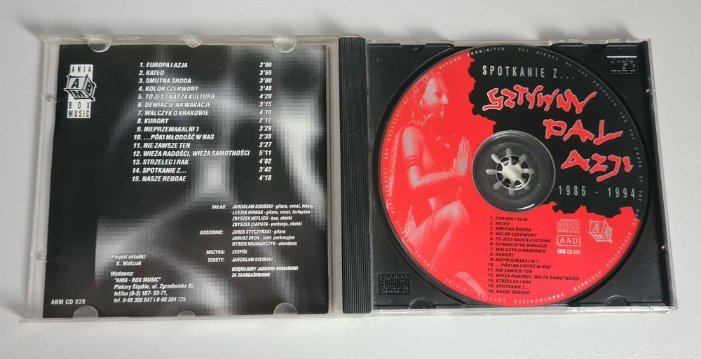 Sztywny Pal Azji Spotkanie z... płyta CD