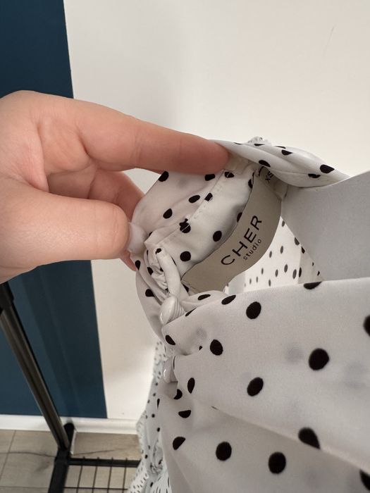 Комбінезон-сукня в горошок cher’17