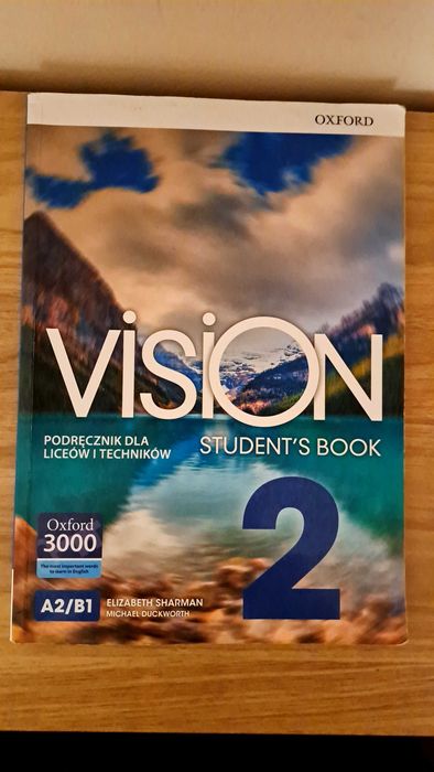 Vision 2 student book A2 B1 podręcznik do języka angielskiego