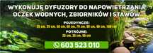 Napowietrzanie oczek wodnych I zbiorników wodnych