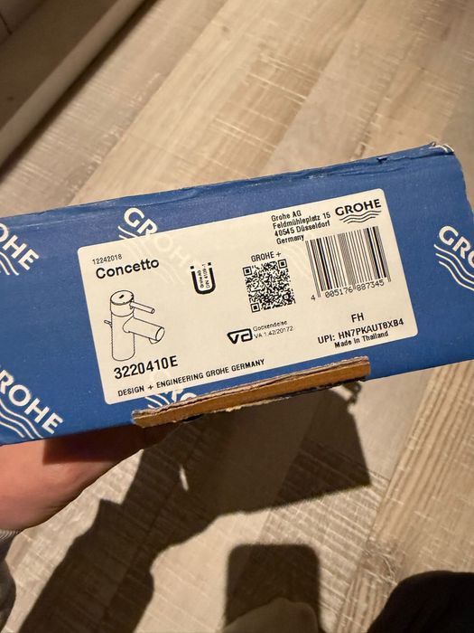 Bateria umywalkowa Grohe Concetto , nowa !