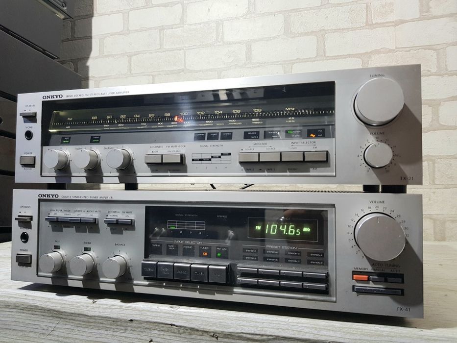 FM/AM  ресивер/підсилювач Onkyo TX-41+1/21  2x42 Вт б/у з Німеччини