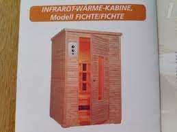 sauna kabina 1 2 osobowa 5 promienników regulacja temperatury czas