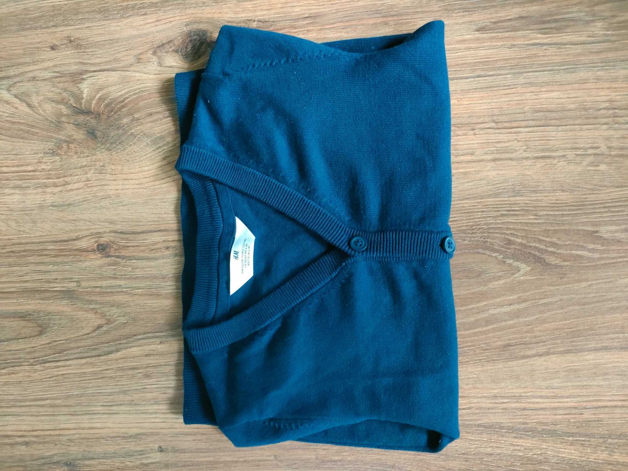 Kardigan chłopięcy h&m 122/128